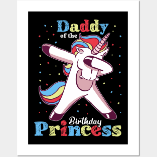 Dad of the Birthday Girl Posters and Art